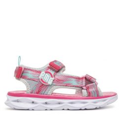 Sandały Primigi. Czerwone sandały dziewczęce Primigi, bez zapięcia. Za 129.99 zł.
