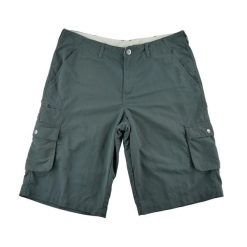 Second life - Columbia spodenki cargo męskie - Jak nowy. Szare krótkie spodenki sportowe męskie Columbia, l, bez wzorów, z materiału, trekkingowe. Za 85.16 zł.