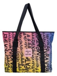 Torba plażowa Skye z kwiatowym nadrukiem Peach Flowers Meatfly. Brązowe torby na ramię damskie Meatfly, bez wzorów, z materiału, eleganckie, z nadrukiem, bez dodatków. Za 169.99 zł.
