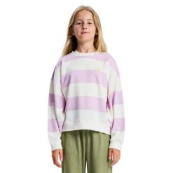 Bluza dla Dziewczynki LITTLE THINGS Fioletowy. Fioletowe bluzy dla dziewczynek Roxy, bez wzorów, z bawełny, bez ramiączek, bez kaptura. Za 169.99 zł.