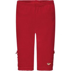 Legginsy w kolorze czerwonym. Czerwone legginsy dla dziewczynek marki Steiff. W wyprzedaży za 49.95 zł.