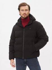 Tommy Hilfiger Kurtka zimowa MW0MW33958 Czarny Regular Fit. Czarne kurtki męskie Tommy Hilfiger, na zimę, m, bez wzorów, z syntetyku, bez kaptura. Za 1,049.00 zł.