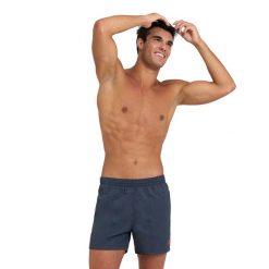 Szorty kąpielowe Arena Bywayx R. Brązowe krótkie spodenki sportowe męskie Arena, s, bez wzorów, z materiału, na fitness i siłownię. Za 182.50 zł.