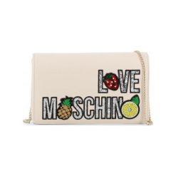 Love Moschino Listonoszka JC4297PP07KL. Listonoszki damskie Love Moschino, bez wzorów, z materiału, z nadrukiem, bez dodatków. Za 329.00 zł.