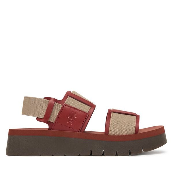 Sandały Fly London. Sandały damskie Fly London, bez wzorów, bez obcasa, na płaskiej podeszwie, bez zapięcia. Za 293.99 zł.