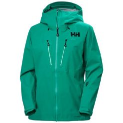 Kurtka damska Helly Hansen Odin Ultimate Infinity. Zielone kurtki damskie Helly Hansen, na zimę, xs, bez wzorów, z materiału, bez kaptura. Za 1,851.00 zł.
