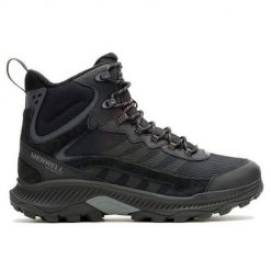 Buty trekkingowe męskie Merrell Moab Speed Strike Thermo Mid Wp. Szare trekkingi męskie Merrell, za kostkę, trekkingowe. Za 624.00 zł.