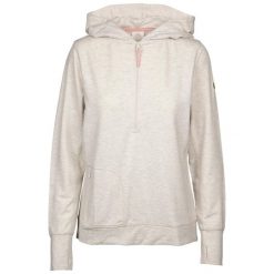 Trespass Zia - Damska bluza z kapturem na co dzień Kremowa Marl. Białe bluzy damskie Trespass, xl, bez wzorów, bez kaptura. Za 174.25 zł.
