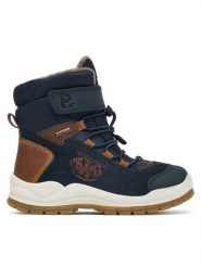 Primigi Śniegowce GORE-TEX 2395011 S Granatowy. Niebieskie buty zimowe chłopięce Primigi, bez wzorów, z gore-texu, bez zapięcia. Za 439.99 zł.