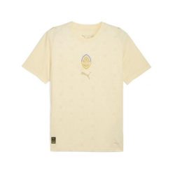 Męska trzecia koszulka FC Shakhtar Donetsk 25/26 PUMA Creamy Vanilla Gold Yellow. Żółte koszulki sportowe męskie Puma, m, bez wzorów, bez kołnierzyka, bez ramiączek, do piłki nożnej. Za 429.00 zł.