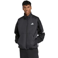 Kamizelka męska adidas City Tech Climawarm. Czarne kurtki męskie Adidas, m, bez wzorów, z materiału, bez kaptura. Za 259.99 zł.