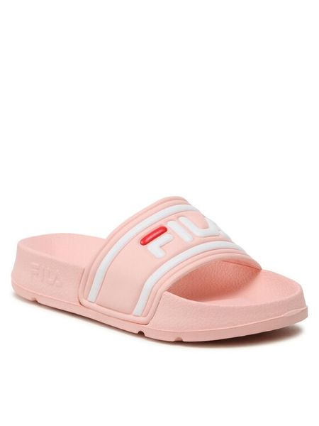 Fila Klapki Morro Bay Slipper Kids 1010934.40063 Różowy. Czerwone kalosze dziewczęce Fila, bez wzorów. Za 59.99 zł.