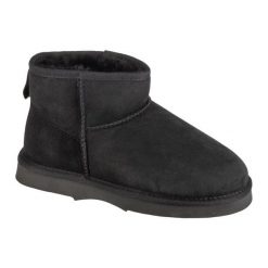 Buty Emu Australia Sharky Micro W12548-BLAK czarne. Czarne śniegowce i trapery damskie z gumy. Za 783.33 zł.