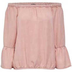 ONLY Sandy Off Shoulder Top Pnt Mist i Rose (rozmiar 34). Czerwone koszule damskie Only, l, bez wzorów, bez kołnierzyka. W wyprzedaży za 57.00 zł.