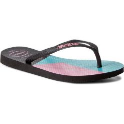 Japonki HAVAIANAS - H. Sl Block Col Cf 41368451069 Black/Black. Klapki damskie marki Havaianas. Za 99.00 zł.