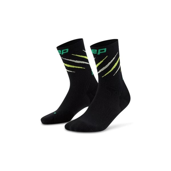 Skarpetki damskie sportowe Skarpetki kompresyjne biegania Claws CEP. Czarne skarpety damskie CEP, bez wzorów, ze skóry. Za 74.00 zł.