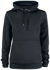 Clique Oakdale Women damska bluza z kapturem z poliestru – black. Czarne bluzy damskie CLIQUE, xl, bez wzorów, z kapturem. Za 222.26 zł.