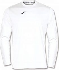 Joma KOSZULKA SPORTOWA T-SHIRT JOMA 100092.200 COMBI WHITE LONGSLEEVE. Białe koszulki sportowe męskie Joma, m, bez wzorów, sportowe, bez kołnierzyka. Za 47.00 zł.