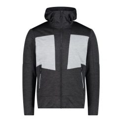 Polarowa bluza z kapturem CMP. Brązowe bluzy męskie CMP, na zimę, m, bez wzorów, z polaru, narciarskie. Za 259.99 zł.