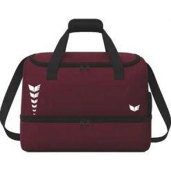 Torba sportowa z dnem do transportu Erima Intro Line. Niebieskie torby sportowe męskie Erima, bez wzorów, z materiału, małe. Za 184.00 zł.