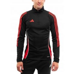 Bluza męska adidas Tiro 24 Training Top. Czarne bluzy męskie Adidas, m, bez wzorów, z materiału, bez kaptura. Za 178.99 zł.
