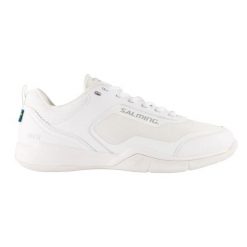 Damskie buty halowe Salming Viper 1.0. Białe obuwie sportowe damskie SALMING, bez wzorów, z materiału, do piłki ręcznej. Za 500.00 zł.