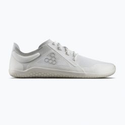 Buty barefoot damskie Vivobarefoot Primus Lite IV. Białe obuwie sportowe damskie Vivobarefoot, bez wzorów, z materiału, do biegania. Za 419.00 zł.
