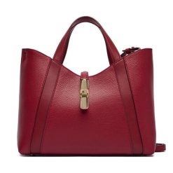 Torebka Furla. Czerwone torebki shopper damskie Furla, bez wzorów, klasyczne, bez dodatków. Za 1,369.00 zł.