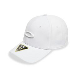 Czapka z daszkiem Oakley Tincan. Białe czapki i kapelusze męskie Oakley, bez wzorów. Za 139.00 zł.