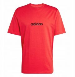 Adidas T-Shirt adidas Single Jersey Linear Tee JE8994. T-shirty męskie Adidas, m, bez wzorów, z jersey, bez kołnierzyka. Za 70.09 zł.