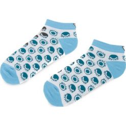 Skarpety Niskie Unisex CUP OF SOX - Paczajki H Biały Niebieski. Białe skarpety męskie Cup of Sox, z bawełny. Za 19.00 zł.