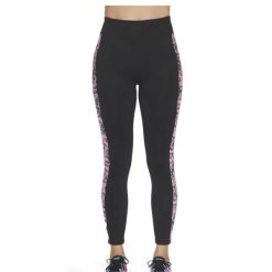 Odzież Damskia Skechers. Czarna legginsy damskie Skechers, bez wzorów. Za 164.99 zł.