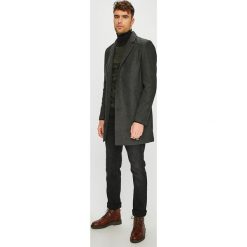 Tom Tailor Denim - Płaszcz. Czarne płaszcze męskie Tom Tailor Denim, z bawełny, klasyczne. W wyprzedaży za 339.90 zł.