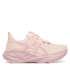 Buty do biegania Asics. Czerwone obuwie sportowe damskie Asics, bez wzorów, do biegania. Za 679.99 zł.
