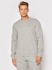 Napapijri Bluza Balis Crew NP0A4FQW Szary Regular Fit. Szare bluzy męskie Napapijri, m, bez wzorów, z bawełny, bez kaptura. Za 219.99 zł.