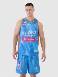 4F Koszulka meczowa replika wyjazdowa z sezonu 2024/25 męska 4F x PLK - GTK Gliwice - multikolor L. Koszulki sportowe męskie 4f, l, bez wzorów, z dzianiny, klasyczne, bez kołnierzyka. Za 69.99 zł.