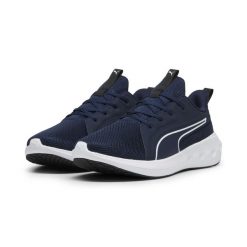 Buty do biegania SOFTRIDE Carson PUMA. Niebieskie obuwie sportowe damskie Puma, bez wzorów, z materiału, do biegania. Za 139.00 zł.