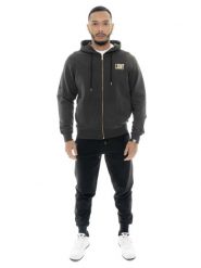 Bluza z kaptur na co dzień na siłownię. Szare bluzy męskie LEONE 1947 APPAREL, s, bez wzorów, z dresówki, bez kaptura, na fitness i siłownię. Za 437.84 zł.