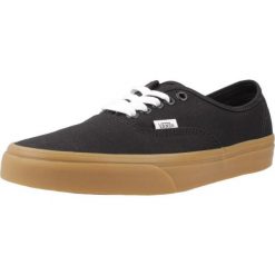 Tenisówki Vans Model Authentic Kolor Czarny. Czarne trampki i tenisówki damskie Vans, bez wzorów, z tkaniny, casualowe, bez zapięcia. W wyprzedaży za 242.55 zł.