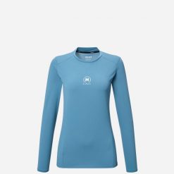 Koszulka z długim rękawem trekkingowa damska MILLET Seneca Ts Ls Uv W UPF40+. Niebieskie t-shirty damskie Millet, l, bez wzorów, z elastanu, klasyczne, bez kołnierzyka. Za 299.00 zł.