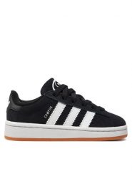 Adidas Sneakersy Campus 00S El C JI4331 Czarny. Czarne buty sportowe dziewczęce Adidas, bez wzorów, ze skóry, bez zapięcia. Za 229.99 zł.