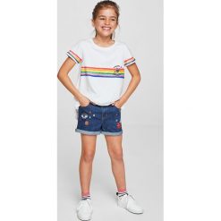 Mango Kids - Szorty dziecięce Bro 110-164 cm. Szorty damskie marki Mango Kids. Za 89.90 zł.