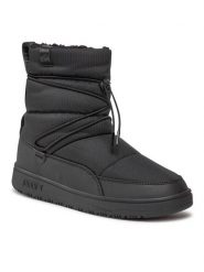 Puma Śniegowce Snowbae Wns 393920 01 Czarny. Czarne kozaki damskie Puma, z materiału. Za 299.99 zł.