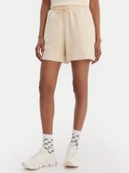 Reebok Szorty sportowe Jacqueline RK25500CCW Beżowy Regular Fit. Brązowe szorty sportowe damskie Reebok, xs, bez wzorów, z bawełny, sportowe. Za 99.99 zł.