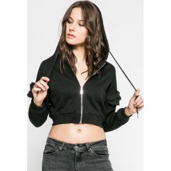 Answear - Bluza. Szare bluzy damskie ANSWEAR, z bawełny. W wyprzedaży za 39.90 zł.