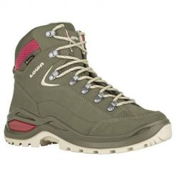 Buty trekkingowe damskie Lowa Renegade Evo Mid Gtx. Zielone obuwie sportowe damskie Lowa. Za 1,066.00 zł.