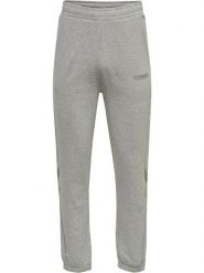 Spodnie do biegania Hummel Legacy Plus. Szare spodnie sportowe męskie Hummel, m, bez wzorów, z bawełny, do biegania. Za 187.50 zł.