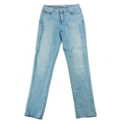 Second life - Spodnie jeansowe damskie Levi Strauss 512 - Jak nowy. Niebieskie spodnie sportowe damskie Levi's, s, bez wzorów, z jeansu. Za 114.98 zł.
