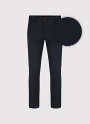 PAKO LORENTE - Czarne spodnie casual. Czarne spodnie materiałowe męskie Pako Lorente, l, bez wzorów, z bawełny, casualowe. Za 299.99 zł.