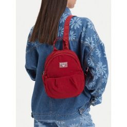 Plecak Roxy. Czerwone plecaki damskie Roxy, bez wzorów. Za 129.99 zł.